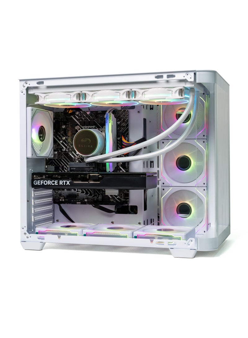 Setup Master Gaming PC With Intel i7-14700F Processor/NVIDIA GeForce RTX 5070Ti Graphics/32GB RAM DDR5/1TB SSD/Windows 11 Pro/White - Image 5