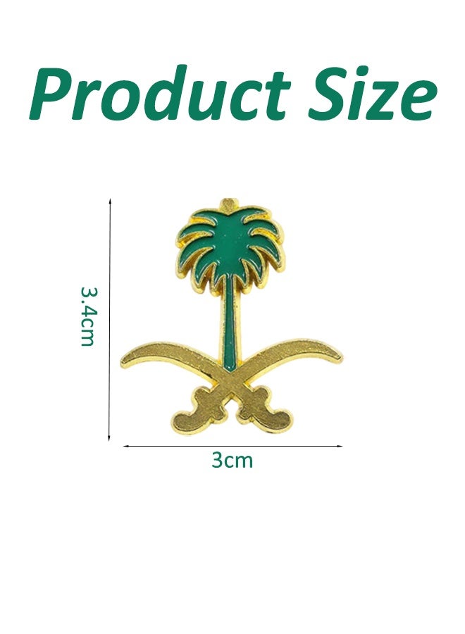 2 Pcs Saudi Arabia Logo Sticker Small Size Phone Sticker - Image 2