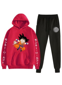 KUYING New Dragon Ball Hooded Hoodie Set  - Image 1