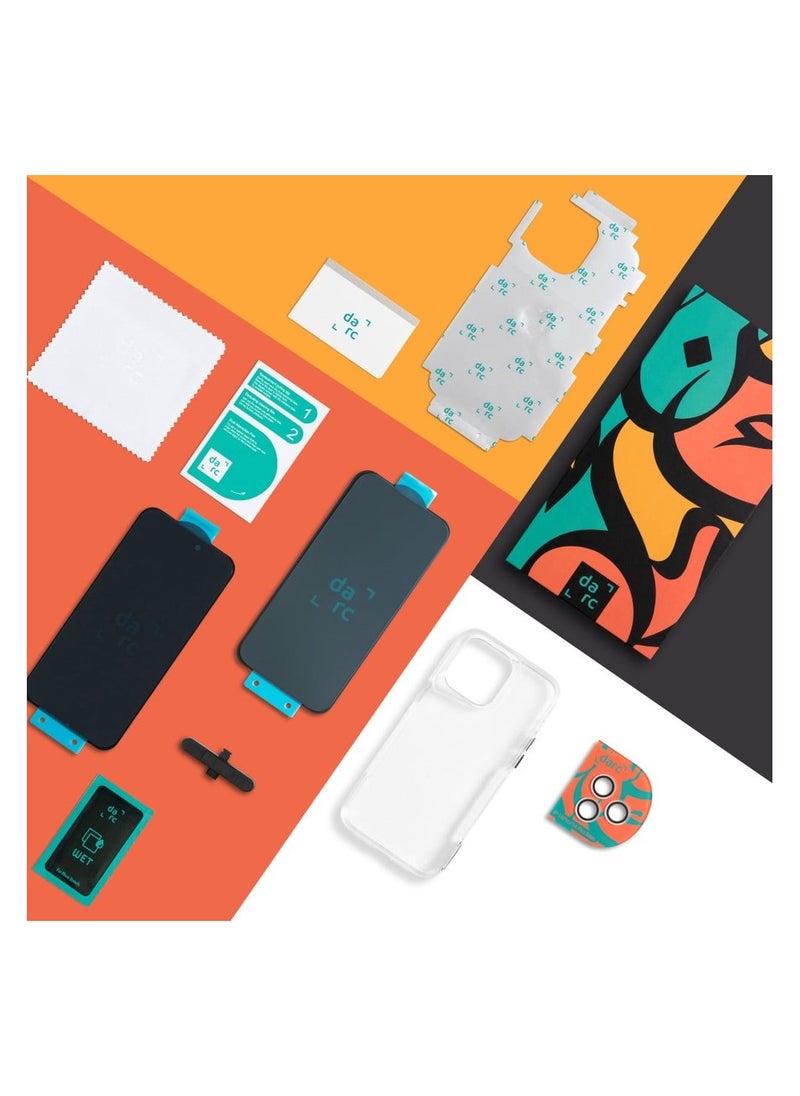 darc - iPhone 15 Pro 5 in 1 Full Protection Package - Image 1