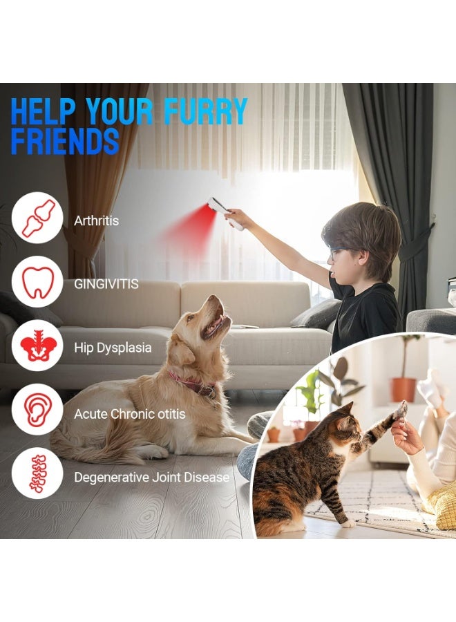 KASTWAVE Red Light Therapy, Infrared Red Light Therapy Device for Body Targets Joint and Muscles Directly for Pain Relief, 650 nm  808nm Red Light Therapy Wand - Image 3