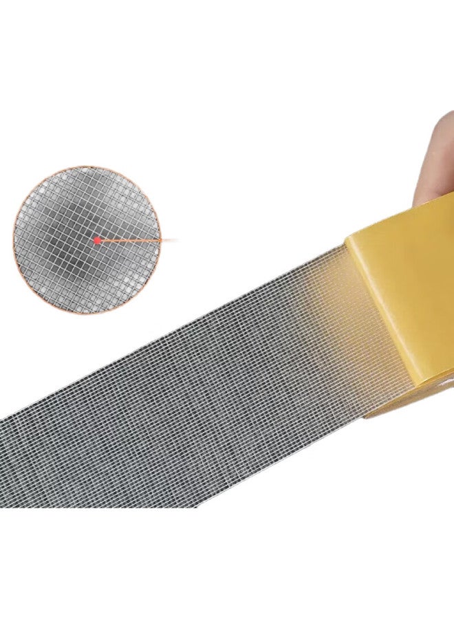 Oumai Grid Double-Sided Tape, Base Adhesive Tape, Seamless, Strong Fixation, High Adhesion, Carpet Double-Sided Tape, Super Adhesive, Yellow, 10Mm Wide × 20 Meters, 3 Rolls - Image 1