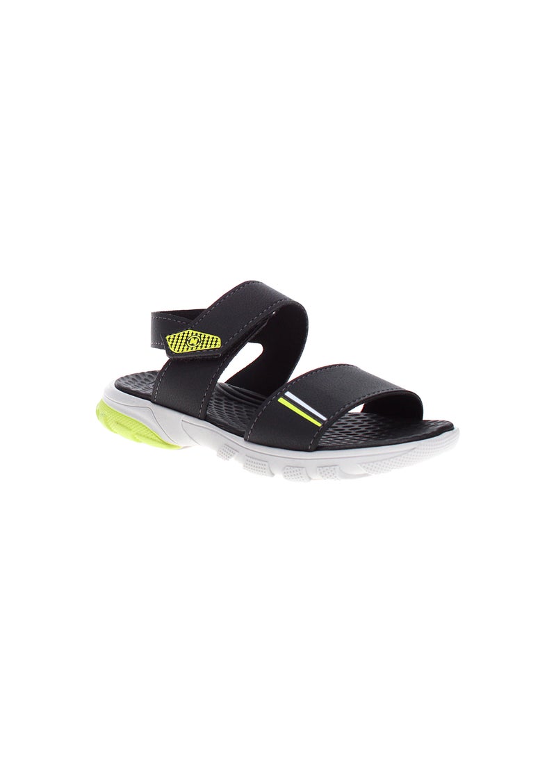 Molekinho Boys Sandals With Back Strap Black | Made In Brazil - Image 1