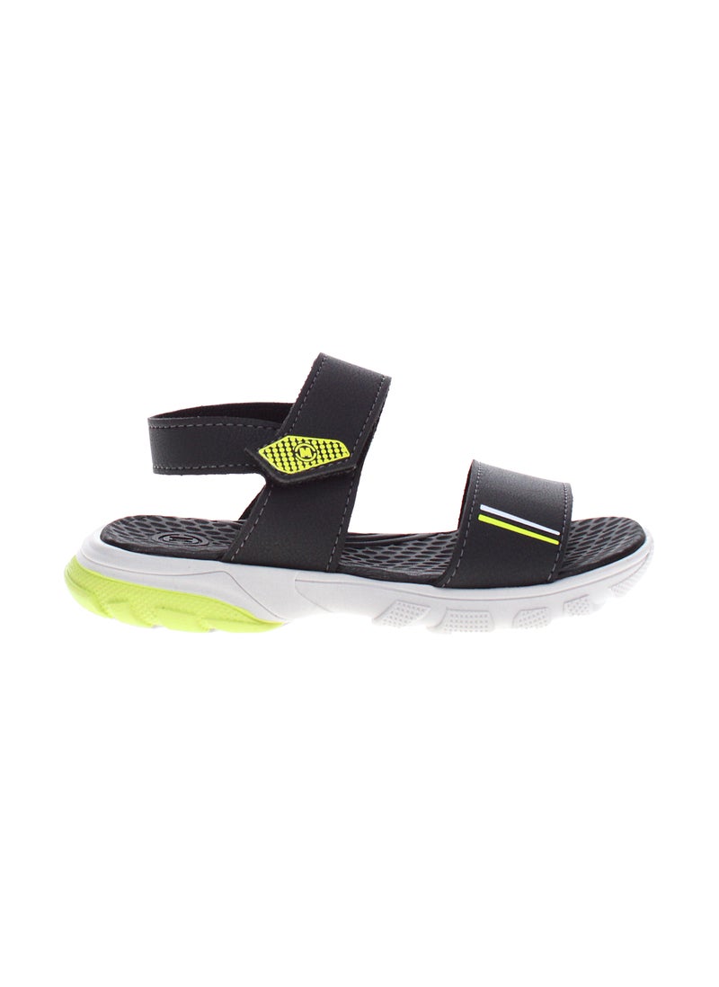 Molekinho Boys Sandals With Back Strap Black | Made In Brazil - Image 2