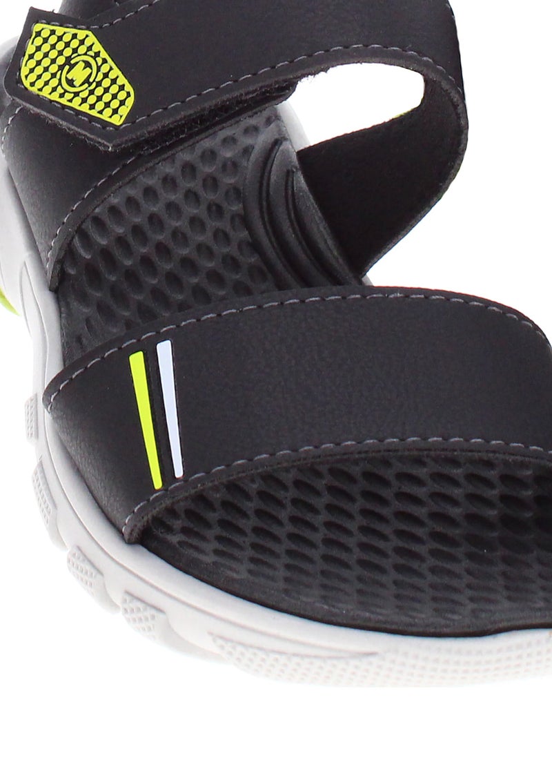 Molekinho Boys Sandals With Back Strap Black | Made In Brazil - Image 5