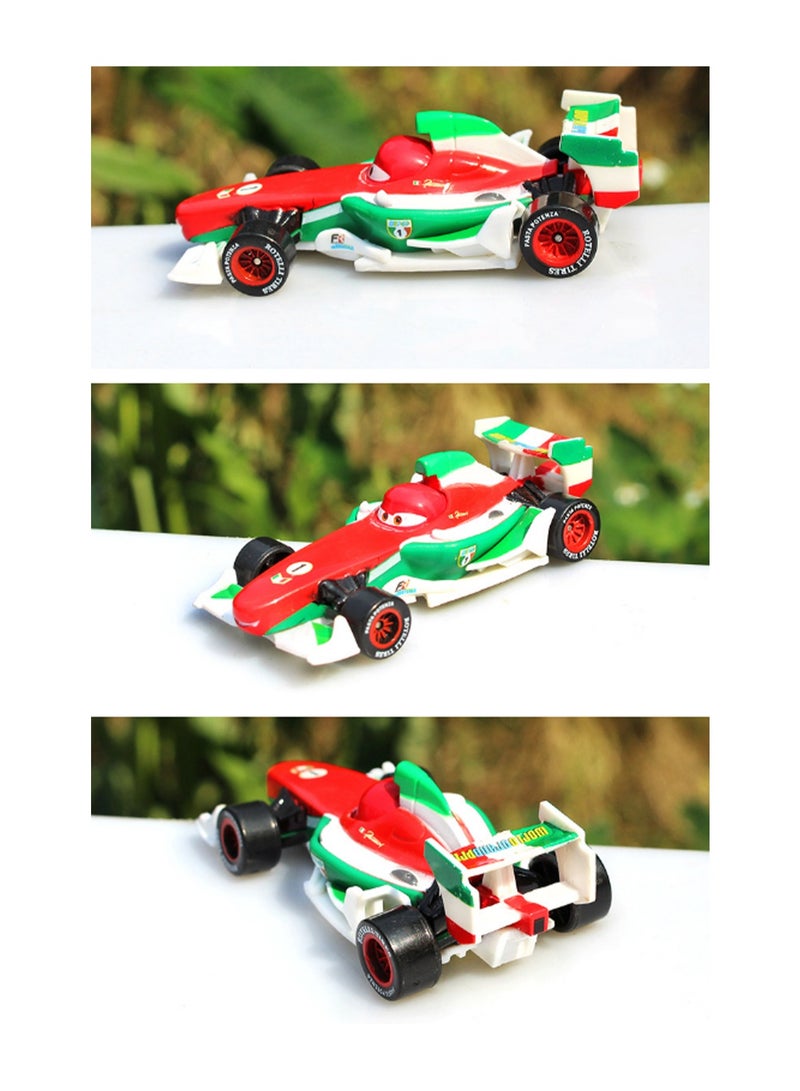 F1 Red Truck And Racing Car Toy Set, Container Truck Car Diecast Vehicle Set, Perfect Gift For Boys And Girls - Image 2