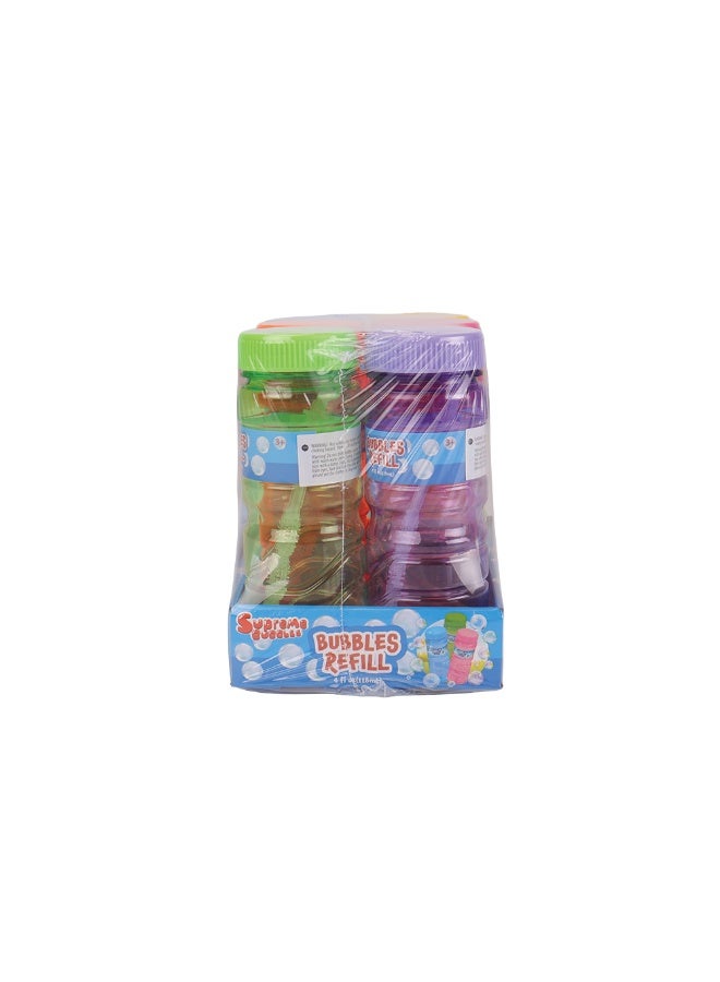 Bubbles 6PK 4 OZ BUBBLE WITH WAND, 6ASTD
6PCS HEAT SHRINK/ TRAY
6 TRAYS/ CARTON - Image 3