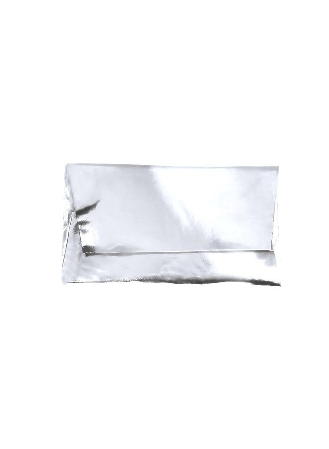 FOILMAN Foil Wrapper - Pack of 100 Candy Bar Wrappers with Thick Paper Backing - Folds and Wraps Well - Best for Wrapping 1.55Oz Candies/Chocolate Bars/Gifts - Size 6 x 7.5-inch (Silver - Image 3