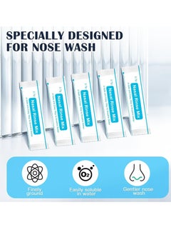 Joyelink 40 Pre-Mixed Saline Packets Sinus Rinse for Neti Pots and Nasal Irrigation Systems, Salt Packets Effective Sinus Rinse for Allergies & Congestion  - Image 5