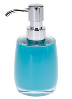 Happy Home Acrylic Soap Dispenser Durable Lotion Pump Refillable for Kitchen or Bathroom 350Ml-(Blue)  - Image 1