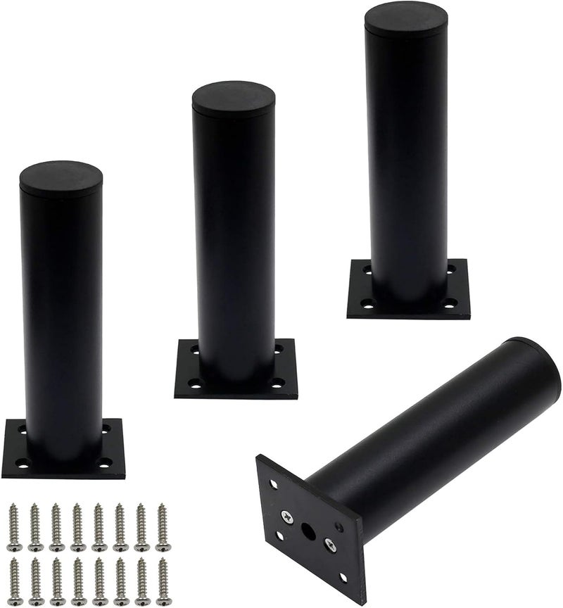 Ventuos New Town Furniture Legs Furniture Foot 8 inch Adjustable Feet Home DIY Projects Sofa Leg 4pcs 8 - Image 1