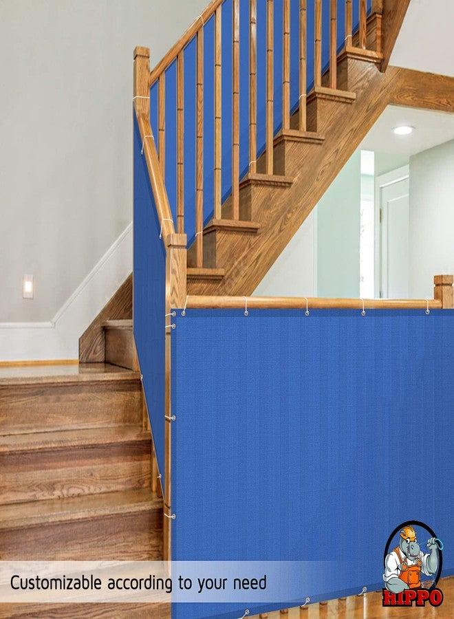 HIPPO Baby Safety Net for Balcony & Staircase Railing Guard for Kids Stairway Safety Net Protector Safety Banister for Baby Toddler (1MTX4MT, Blue) - Image 5