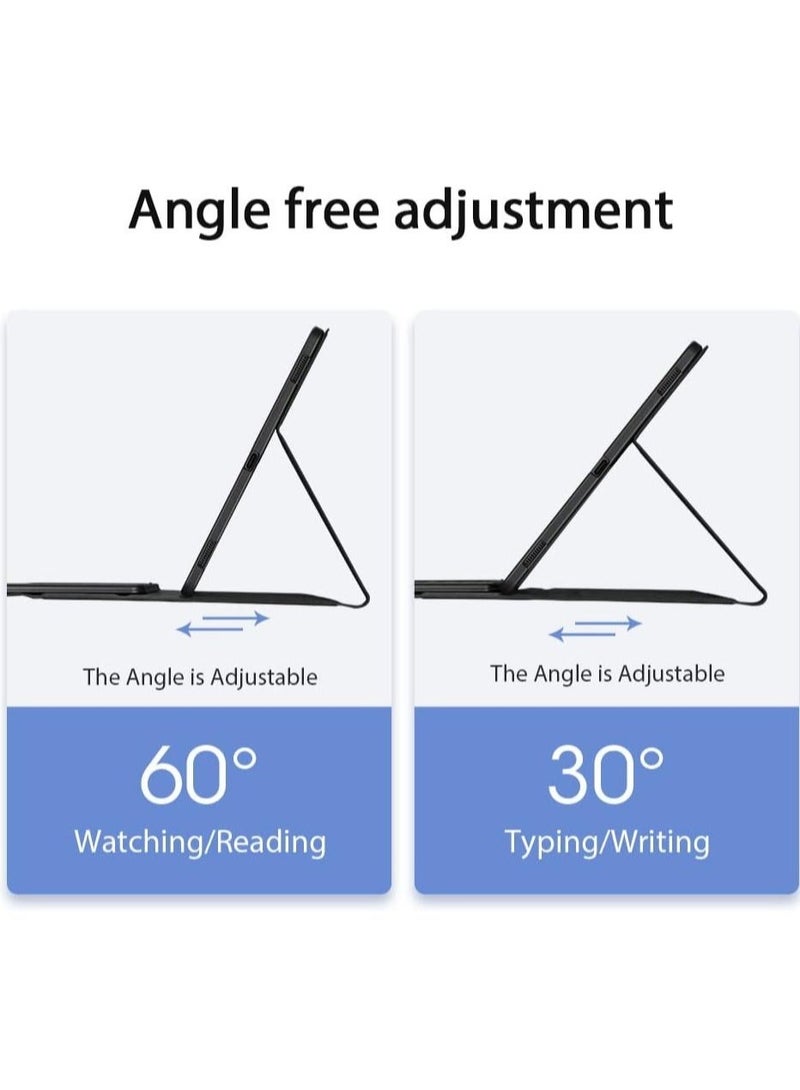 Keyboard Case Compatible with Galaxy Tab S10 Ultra/S9 Ultra/S8 Ultra 14.6 inch 2023, Wireless Smart Trackpad Detachable  Keyboard with Protective Cover - Image 2