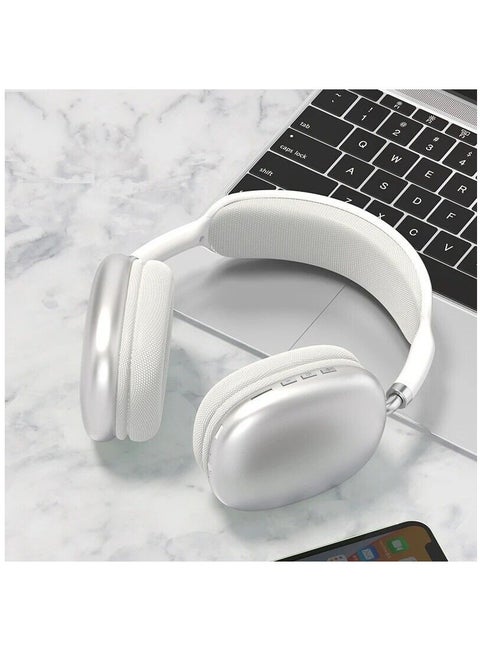 Wireless Bluetooth Headphones With Mic Noise Cancelling Headsets Stereo Sound