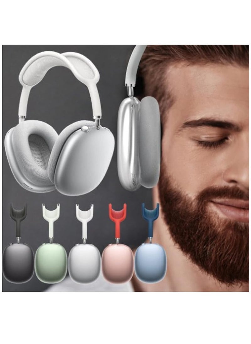 Wireless Bluetooth Headphones With Mic Noise Cancelling Headsets Stereo Sound