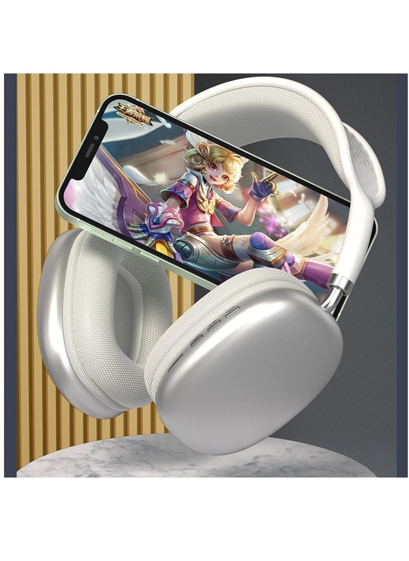 Wireless Bluetooth Headphones With Mic Noise Cancelling Headsets Stereo Sound