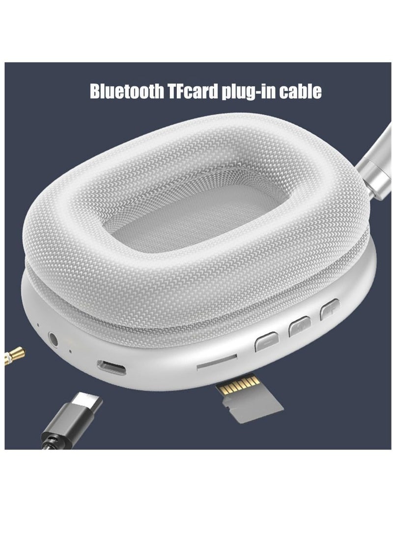 Wireless Bluetooth Headphones With Mic Noise Cancelling Headsets Stereo Sound