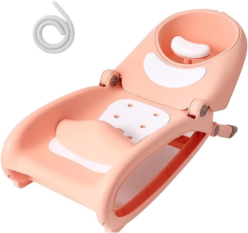 اس ام ار كيدز كرسي استحمام وتدريب للأطفال متعدد الوظائف – قابل للطي، مزود بتصريف ذكي، يتحمل حتى 70 كجم - Image 1