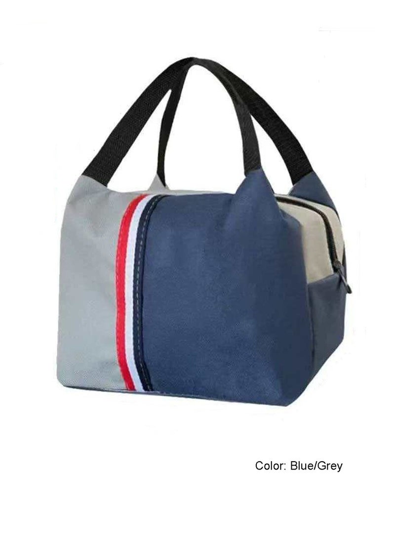 DB Innov. Lunch Bag, Insulated Lunch Bag for Kids Adult Women Men, Reusable Size M 27*20*17CM Capacity Lunch Tote Bags, Leakproof Food Lunch Containers, Thermal Cooler Bag for Work Travel Outdoor School Picnic, 2 colors. - Image 1