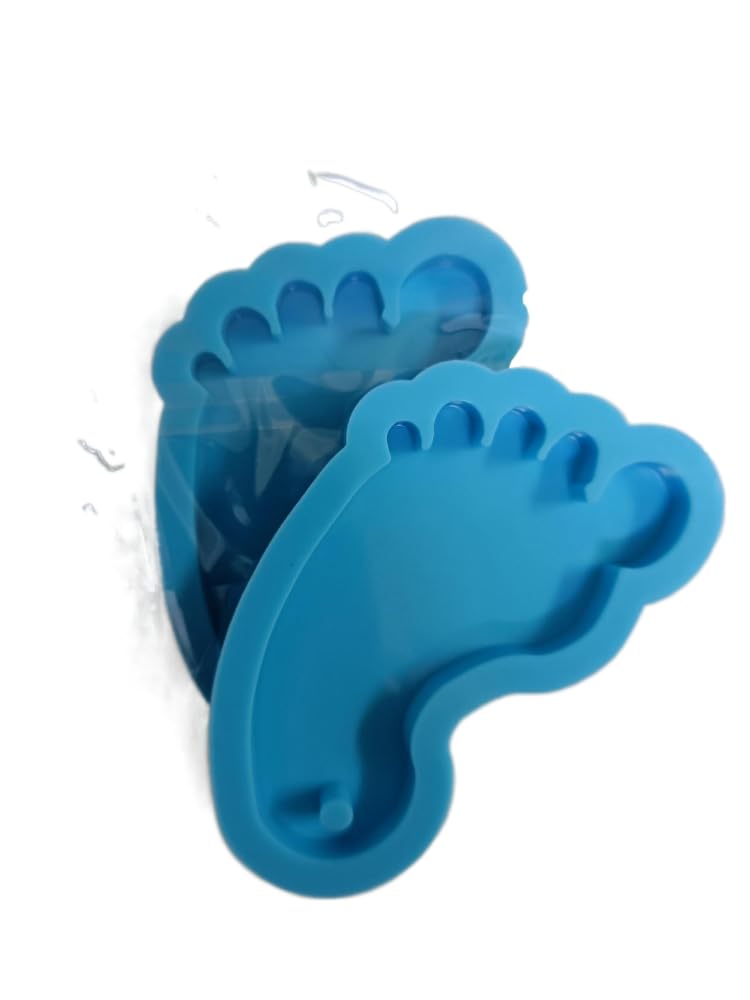 Snoogg Snoogg Baby Feet Epoxy Resin Casting Molds for DIY Crafts,Gifting, Occasion Baby Shower etc.  - Image 1