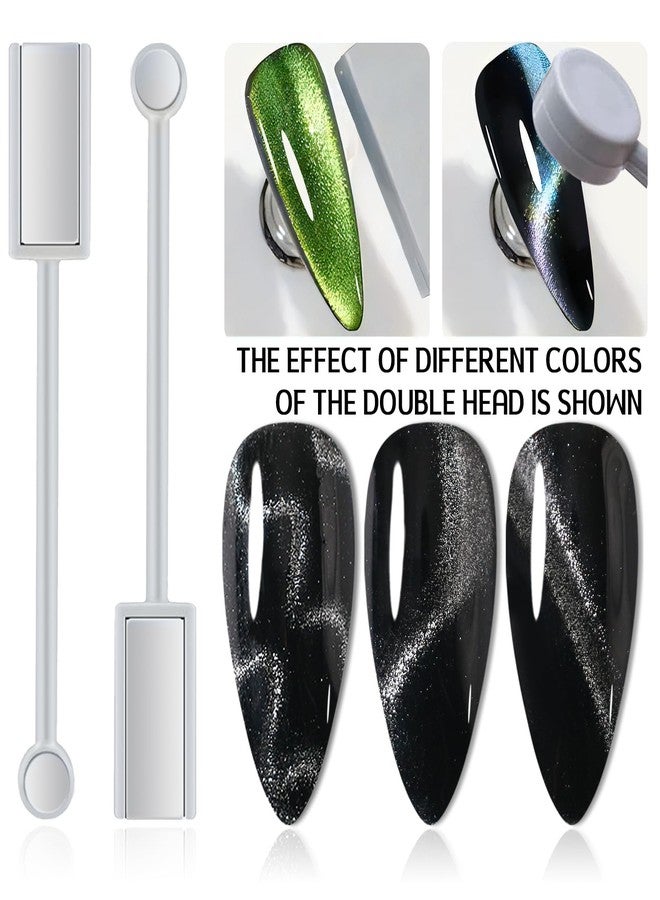 Major Dijit Cat Eye Magnet for Nails - Nail Art Tools Kit with Strong Magnetic Wands for Cat Eye Gel Polish, Salon Quality Design Sticks for Holographic & Galaxy Nail Art - Image 4