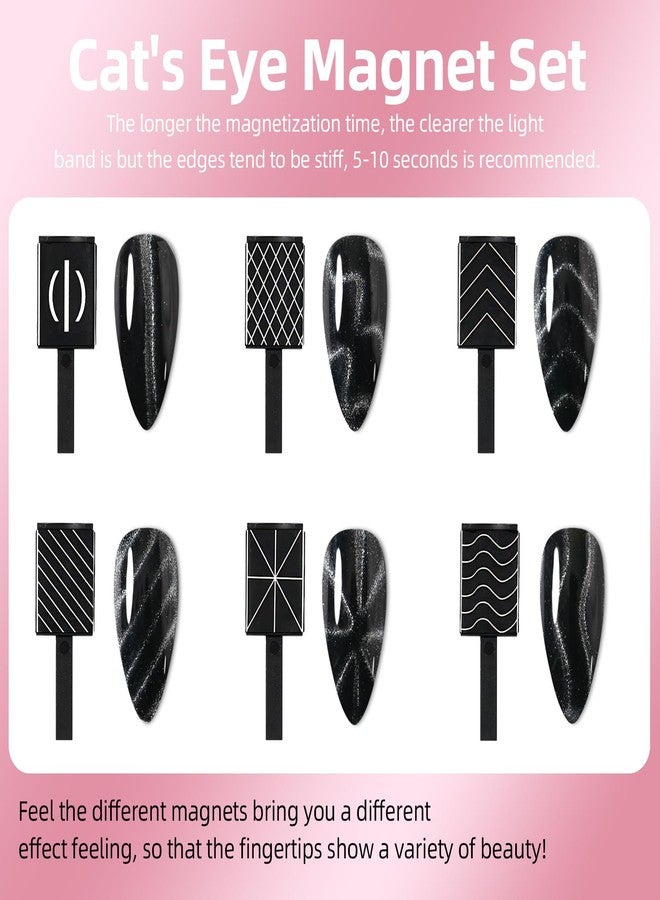 Major Dijit Cat Eye Magnet for Nails - Nail Art Tools Kit with Strong Magnetic Wands for Cat Eye Gel Polish, Salon Quality Design Sticks for Holographic & Galaxy Nail Art - Image 3