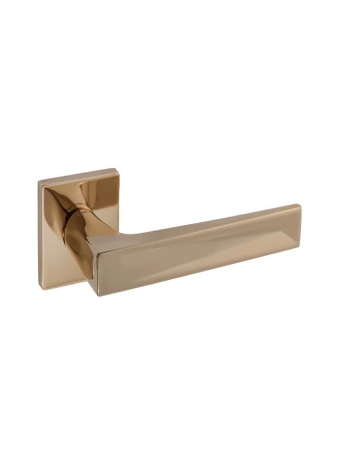 Doganlar Doganlar Verita Turkish Rosette Cylinder Door Handle Set – Gold  - Image 2