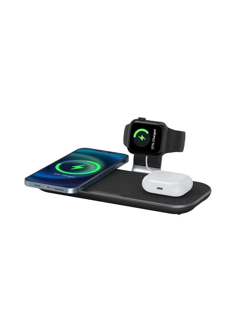 Wireless charger for mobile phones, headphones, and watches - Image 1