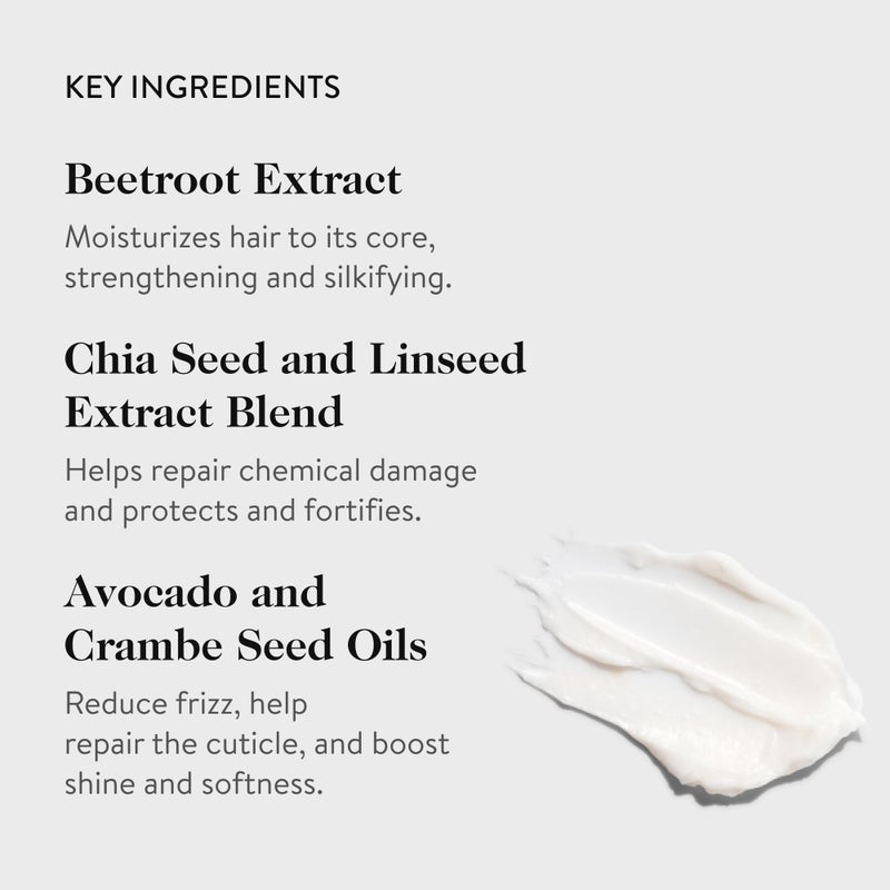 goop Beauty Hair Mask | Conditioner for Dry Hair & Frizz Control | Amino Acids, Beetroot Extract, Coconut and Avocado Oil | Strengthening Treatment to Repair Chemical Damage | Sulfate Free | 6 fl oz - Image 3