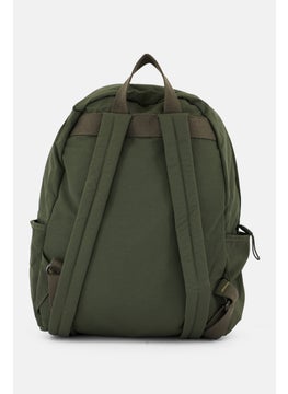 bebe Women Brand Logo Backpack 27 L x 35 H x 10 W cm, Olive  - Image 2