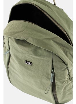 bebe Women Brand Logo Backpack 27 L x 35 H x 10 W cm, Olive  - Image 3