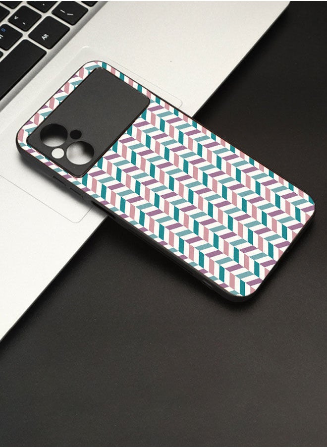 Okteq - TPU Protection and Hybrid Rigid Clear Back Cover Case Small Mix Patterns for Xiaomi Poco M5 / Xiaomi Poco M4 5G - Image 1