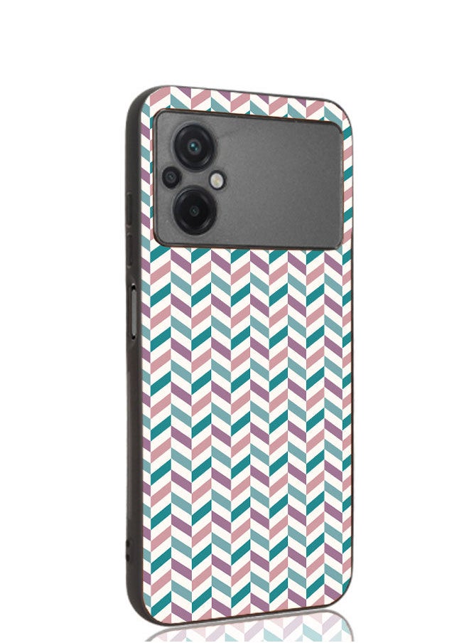 Okteq - TPU Protection and Hybrid Rigid Clear Back Cover Case Small Mix Patterns for Xiaomi Poco M5 / Xiaomi Poco M4 5G - Image 1
