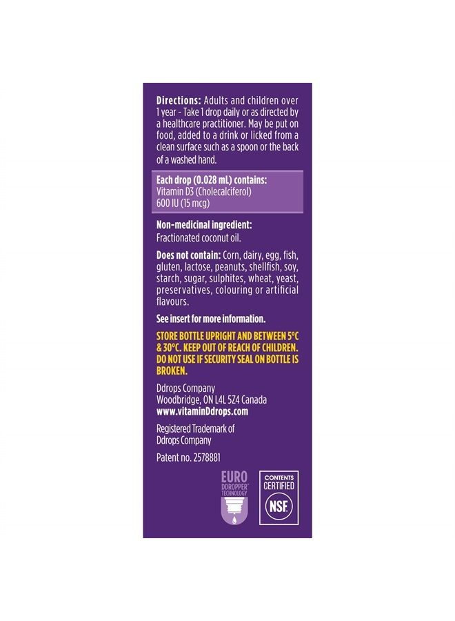 Ddrops 600 Iu Booster, 5 Ml - Image 2