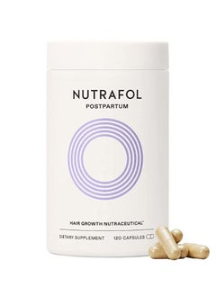 NUTRAFOL Nutrafol Postpartum Hair Growth Supplement for Visibly Thicker, Stronger Hair 120 capsules  - Image 1