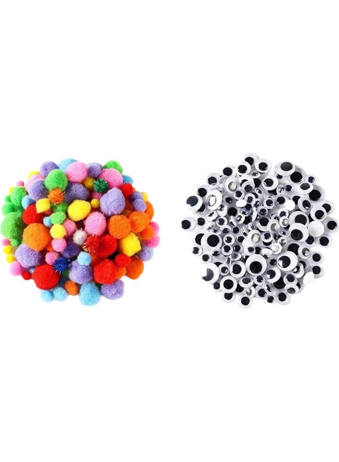 Doctor Ma Dr. Ma Children'S Twist Stick, Macaron Color Fuzz Felt Strip, Kindergarten Diy Craft Class Material Kit, Toy, Birthday Gift - Image 1