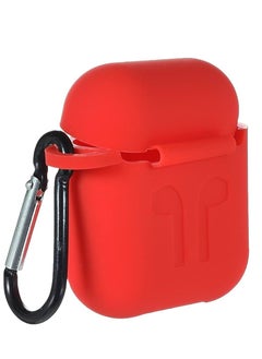 Generic Silicone Case for AirPods 2 - red  - Image 2