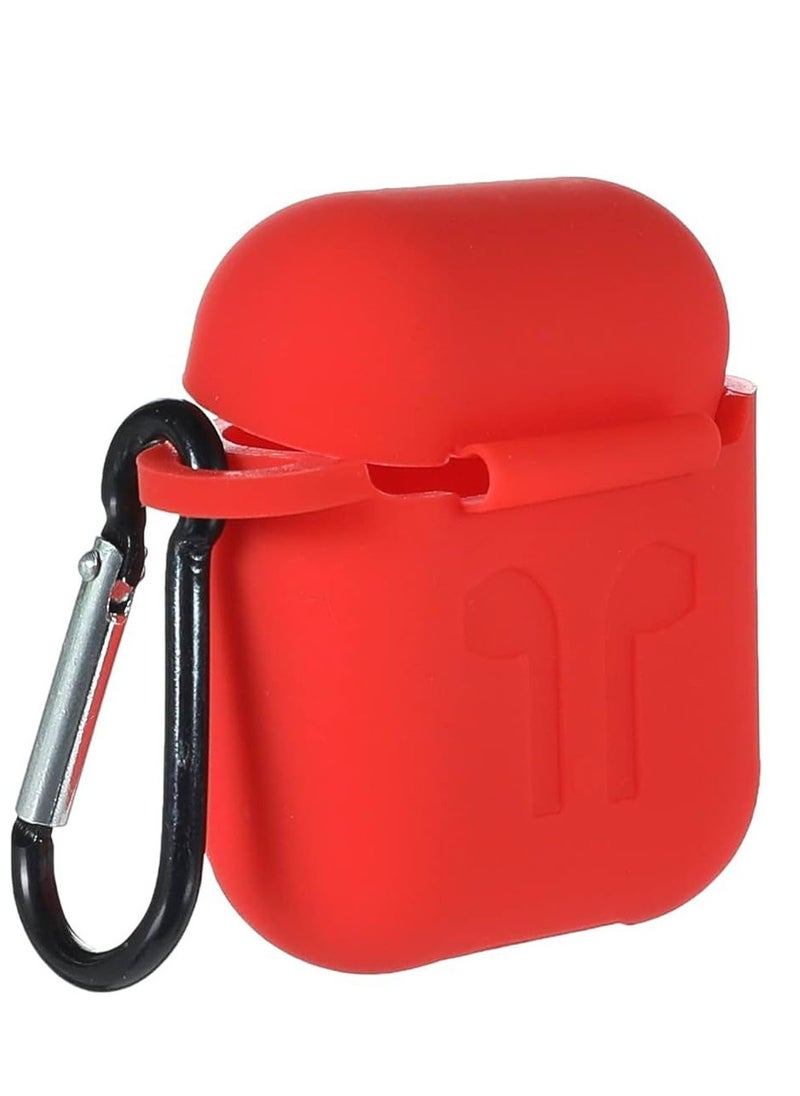 Generic - Silicone Case for AirPods 2 - red - Image 1