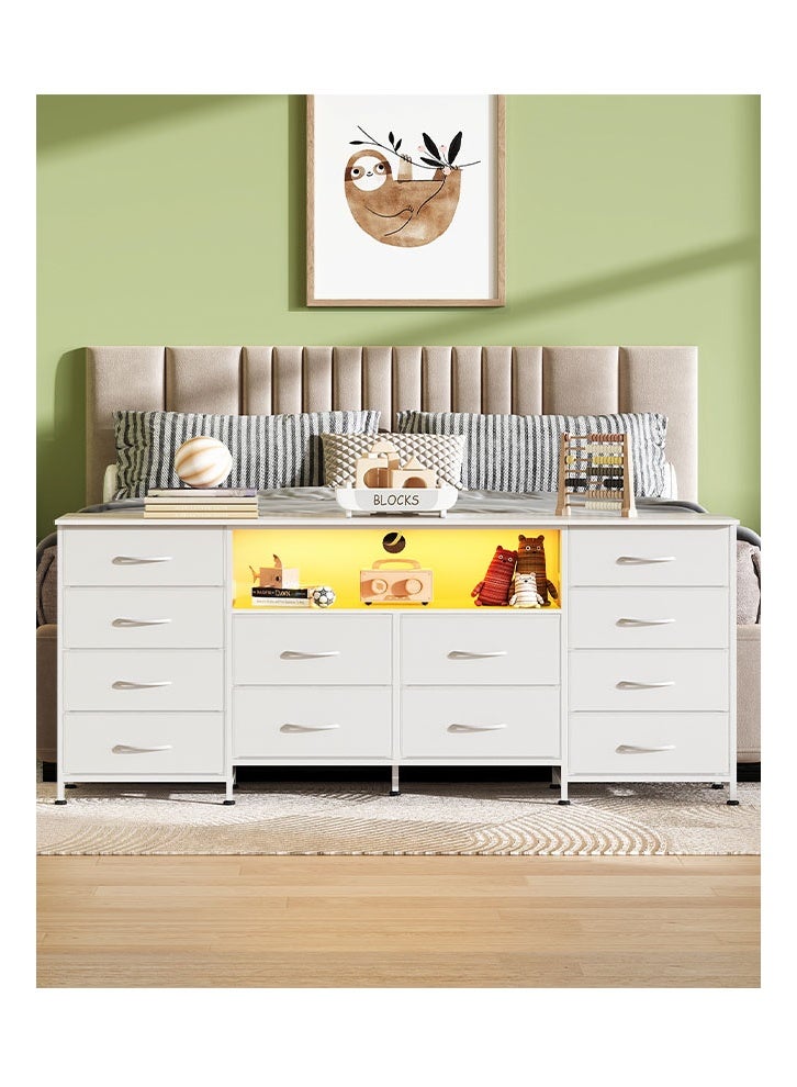 إن كي أكس نموذج تلفزيون كبير الحجم مكون من 12 درجًا للداخل وغرفة النوم باللون الأبيض 65.83 بوصة - Image 1