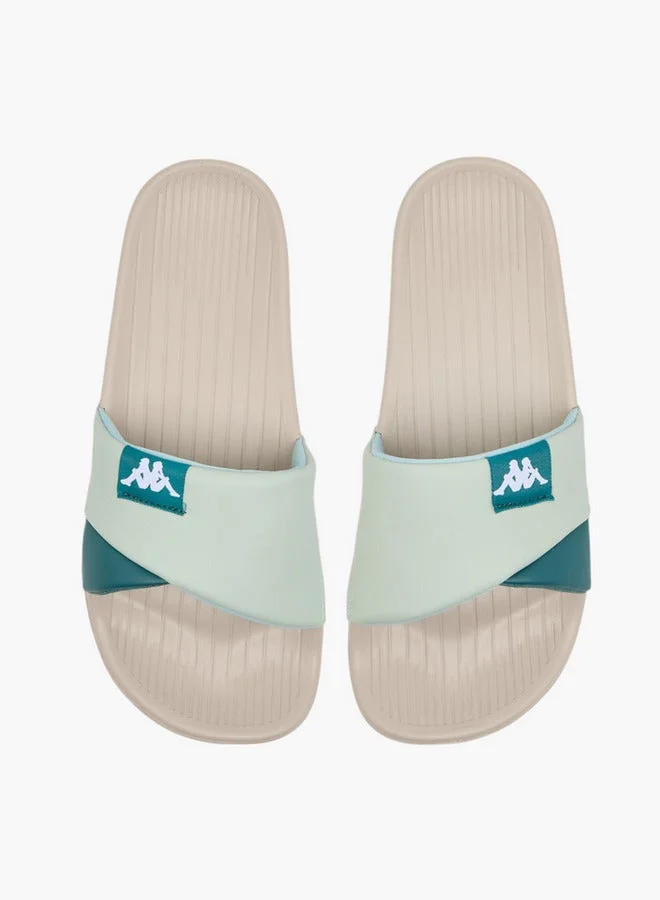 Kappa Women's Logo Detail Panelled Slides