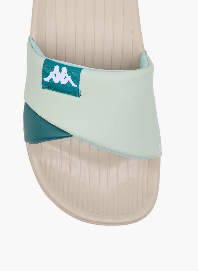 Kappa Women's Logo Detail Panelled Slides - Image 3