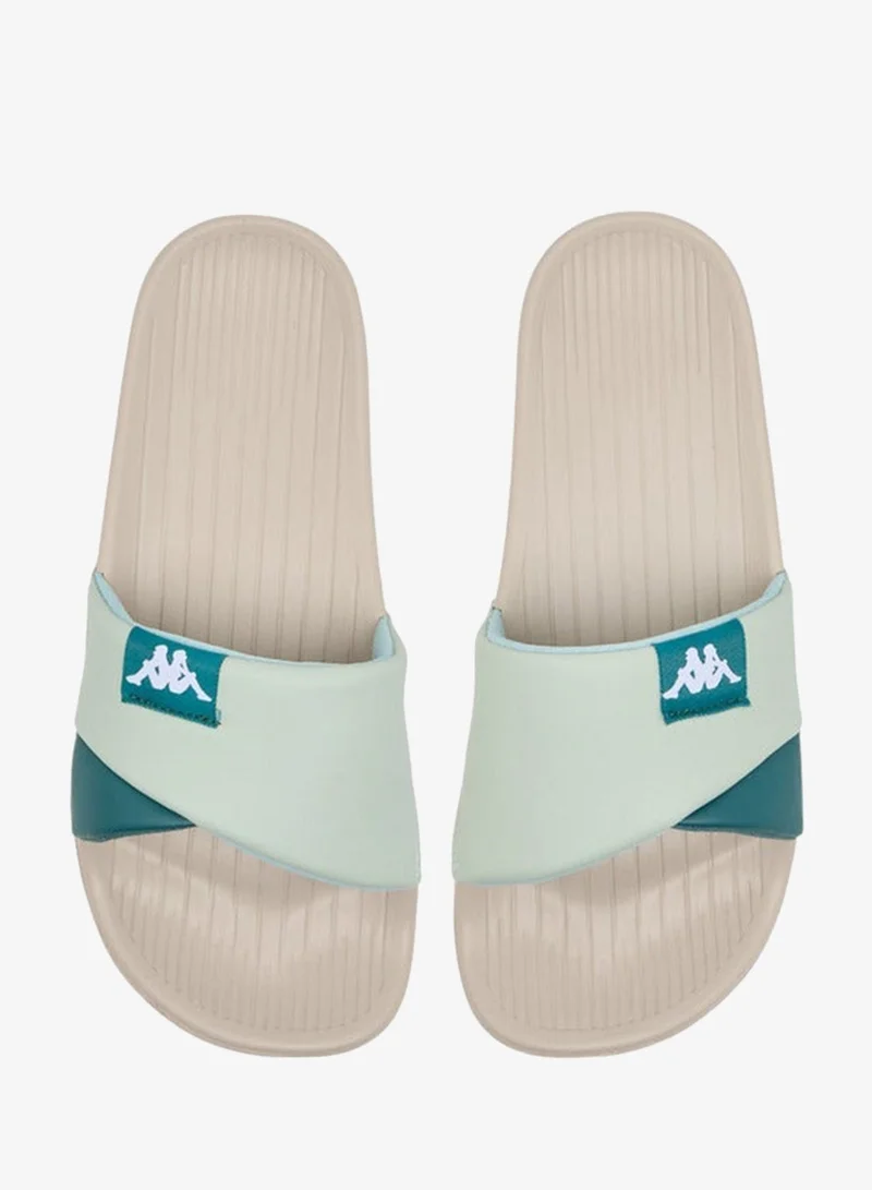 Kappa Women's Logo Detail Panelled Slides