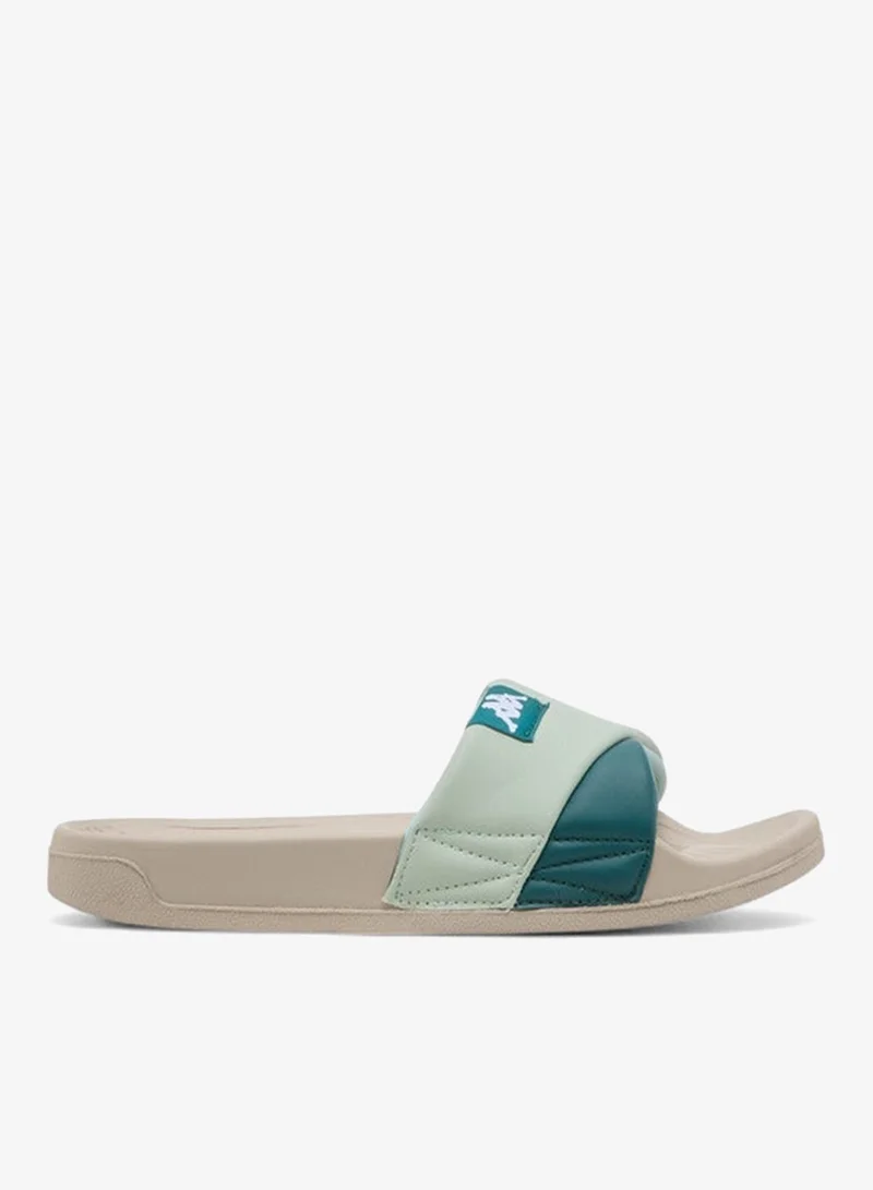 Kappa Women's Logo Detail Panelled Slides