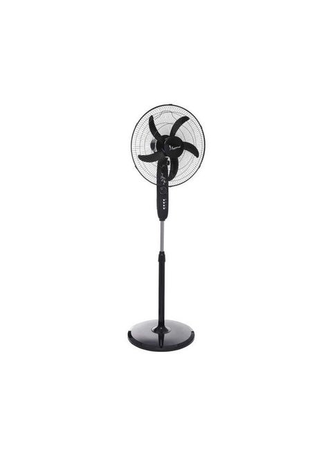 iHome stand fan 18 inches 5 blades 3 speeds multi-colour