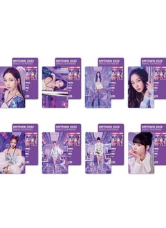 NIBEMINENT 8 Pcs Kpop Asepa Lomo Cards Card For Fans Collection Gifts  - Image 1