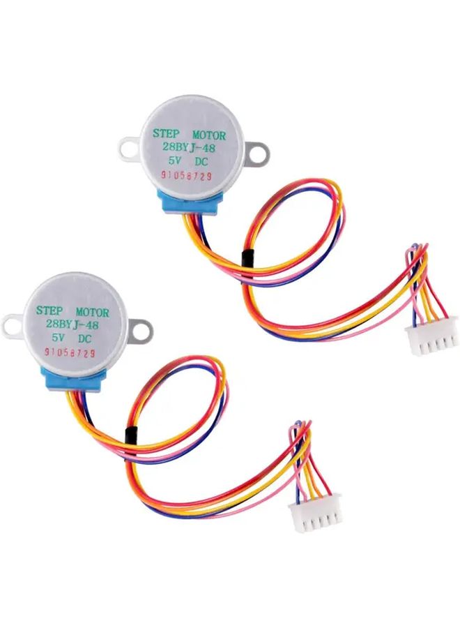 28BYJ 48 Stepper Motor 2 Sets With ULN2003 Driver Module For Arduino Robotics Projects - Image 4