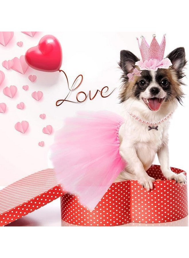 لوازم حفلات أعياد ميلاد الكلاب - زي عيد ميلاد الكلب - توتو وردي - Image 5
