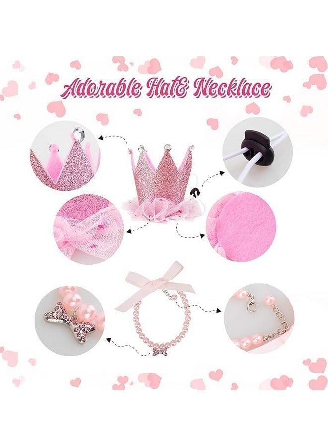 لوازم حفلات أعياد ميلاد الكلاب - زي عيد ميلاد الكلب - توتو وردي - Image 4