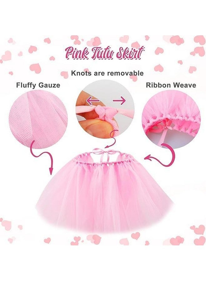 لوازم حفلات أعياد ميلاد الكلاب - زي عيد ميلاد الكلب - توتو وردي - Image 3