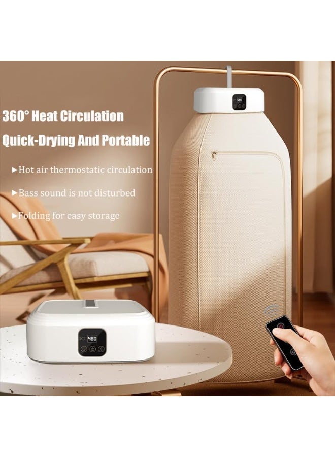 DSP KD6026 Portable Clothes Dryer, 600W Power - UV Sterilization, Germ Killer - Fast Drying - Image 3